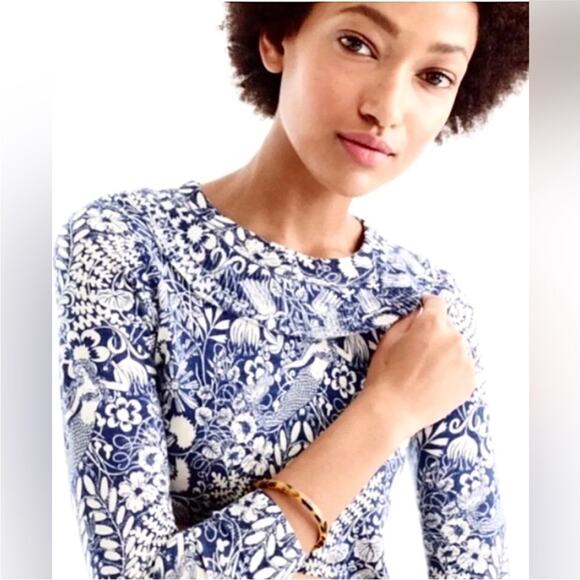 J. Crew Tippi Merino Wool Mermaid Sweater XS - Picture 2 of 8